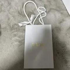 Dior ホワイト ギフト袋 小型