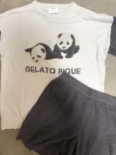 GELATO PIQUE パンダ柄 ルームウェア 上下セットのサムネイル