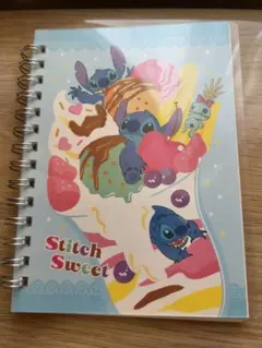 スティッチ リングノート シール帳 平成女児 平成レトロ ディズニー メモ帳