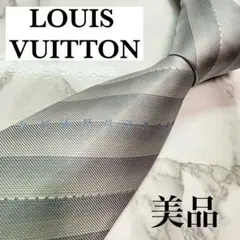 ✨美品✨ 現行 LOUISVUITTON ネクタイ シルク100% モノグラム