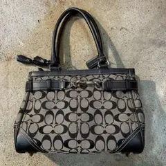 未使用 極美品 希少 COACH トートバッグ ホース&キャリッジ 14445 