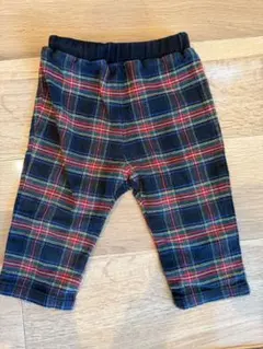 familiar チェック柄パンツ 80cm