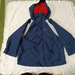 Nike フード付きジャケット 110cm ネイビー/レッド
