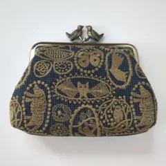 ハンドメイド　ミナペルホネン　親子がま口
