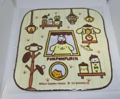サンリオ　三井ガーデンホテル　ポムポムプリン　ハンドタオル　アメニティ