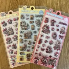 ラブブボンボンドロップシール３枚セット