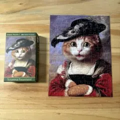Enjoy Puzzle 108ピース 猫の絵画パズルのサムネイル