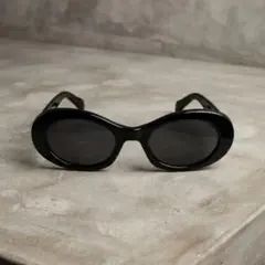 CELINE オーバル型 サングラス ブラック 21ss