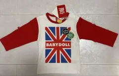 【新品未使用】タグ付き BABYDOLL ロールアップTシャツ 90cm 長袖