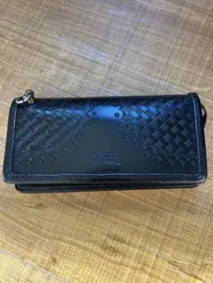 CALEE キャリー ロングウォレット 長財布 レザー