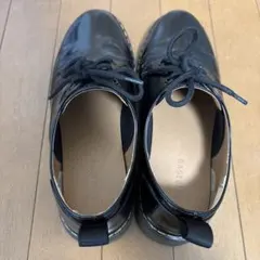 RAGEBLUEブラックレースアップシューズ　革靴マーチン