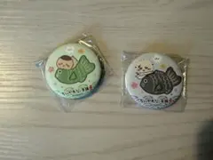 ちいかわ もぐもぐ本舗 川崎店限定 缶バッジ ハチワレ モモンガ 5点