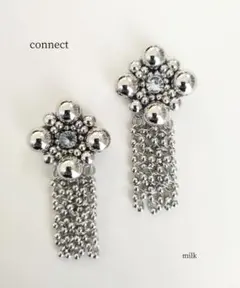 ✦No.238【connect】シルバーコネクトピアス/イヤリング✦