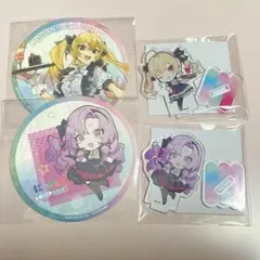 にじさんじ 壱百満天原サロメ 鷹宮リオン ミニアクリルスタンド コースター