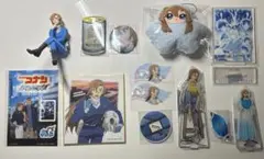 名探偵コナン ちょこのせフィギュア ナンバープレートキーホルダー