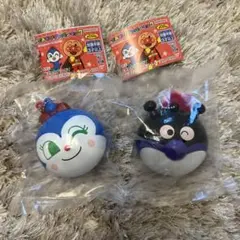 てあそびアンパンマン7 ガチャガチャ　キーホルダー　バイキンマン　コキンちゃん