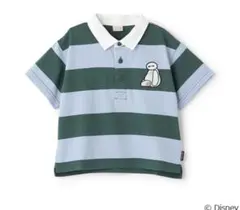 新品★petit main半袖ラガーシャツ　100cm