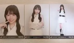 乃木坂46 長嶋凛桜 生写真 モノトーン 3種コンプ