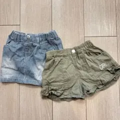 Buddy Lee ショートパンツ ＆スカートの2点セット