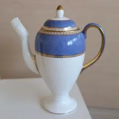 新品希少黒壺刻印ウェッジウッドユーランダーパウダーポットWEDGWOOD