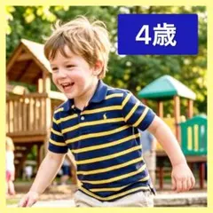 新品　ラルフローレン　並行輸入品　４歳　Ralph Lauren　ポロシャツ