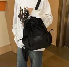 【日本未発売】ノースフェイス　3wayバッグリュック　ショルダー　黒