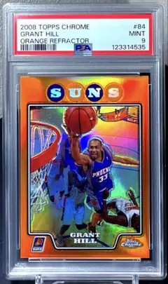 499枚限定 Grant Hill 08-09 Topps Chrome NBA