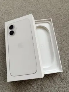 Apple iPhone 16 空箱のみ　ケースのみ　ホワイト