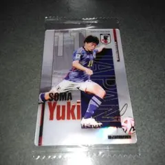 サッカー日本代表　ツインウエハース　R　レア　カード　相馬勇紀