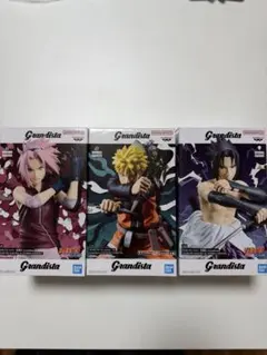 Grandista ナルト サスケ サクラ フィギュア3個セット