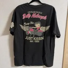 LOW BLOW KNUCKLE Betty Boop Tシャツのサムネイル