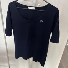 LACOSTE ネイビー 半袖カットソー
