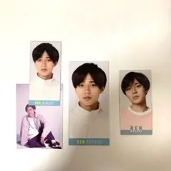 永瀬廉 ジャニーズ カード データカード