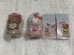 サンリオキャラクターズホイップクリームマスコット　ハローキティ２種セット