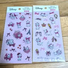 ディズニー エポキシシール マリーキャット 2シート