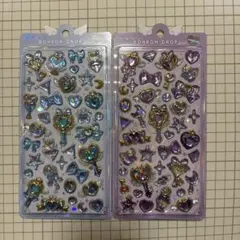 ボンボンドロップシール　マジカル　ブルー　パープル