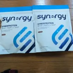Synergy ☆サイナープロテインココア グリーン2箱セット売りのみ 