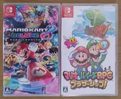 【セット】マリオカート8 デラックス☆新品☆ルイージマンション2 HD