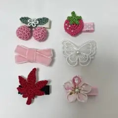 るるか様ご確認用ページ　ベビーキッズヘアクリップヘアゴムヘアピン