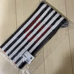 BIGBANG ニットスカーフ ストライプデザイン フリンジ付きマフラーのサムネイル