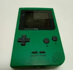 ジャンク品　ゲームボーイ 本体 緑色 USB-01