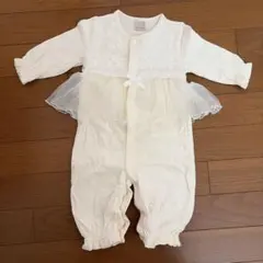 petit main ツーウェイオール 花柄レース チュール
