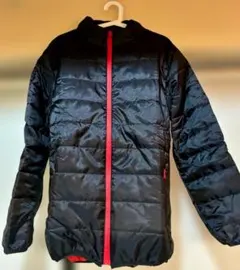 大*き様 ブラック 中綿 コート