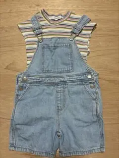 ZARA デニムオーバーオール 12-18ヶ月