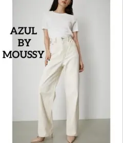 k0075 AZULBYMOUSSY HIGH WAIST DENIM WIDEのサムネイル
