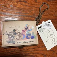 東京ディズニーリゾート　35周年記念　カードケース　ミッキーマウス　テーマポート