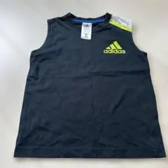 adidas ノースリーブ タンクトップ 130cm ブラックのサムネイル