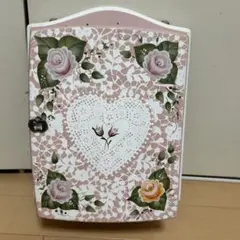 マニーローズ陶器製掛時計 新品未使用品 他にも出品しております。お