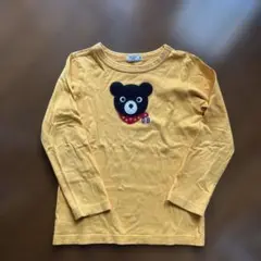 ミキハウスダブルビー　刺繍 長袖カットソー 120