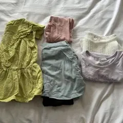 120cm 女の子 春夏 まとめ売り 5点 BREEZE H&M レース
